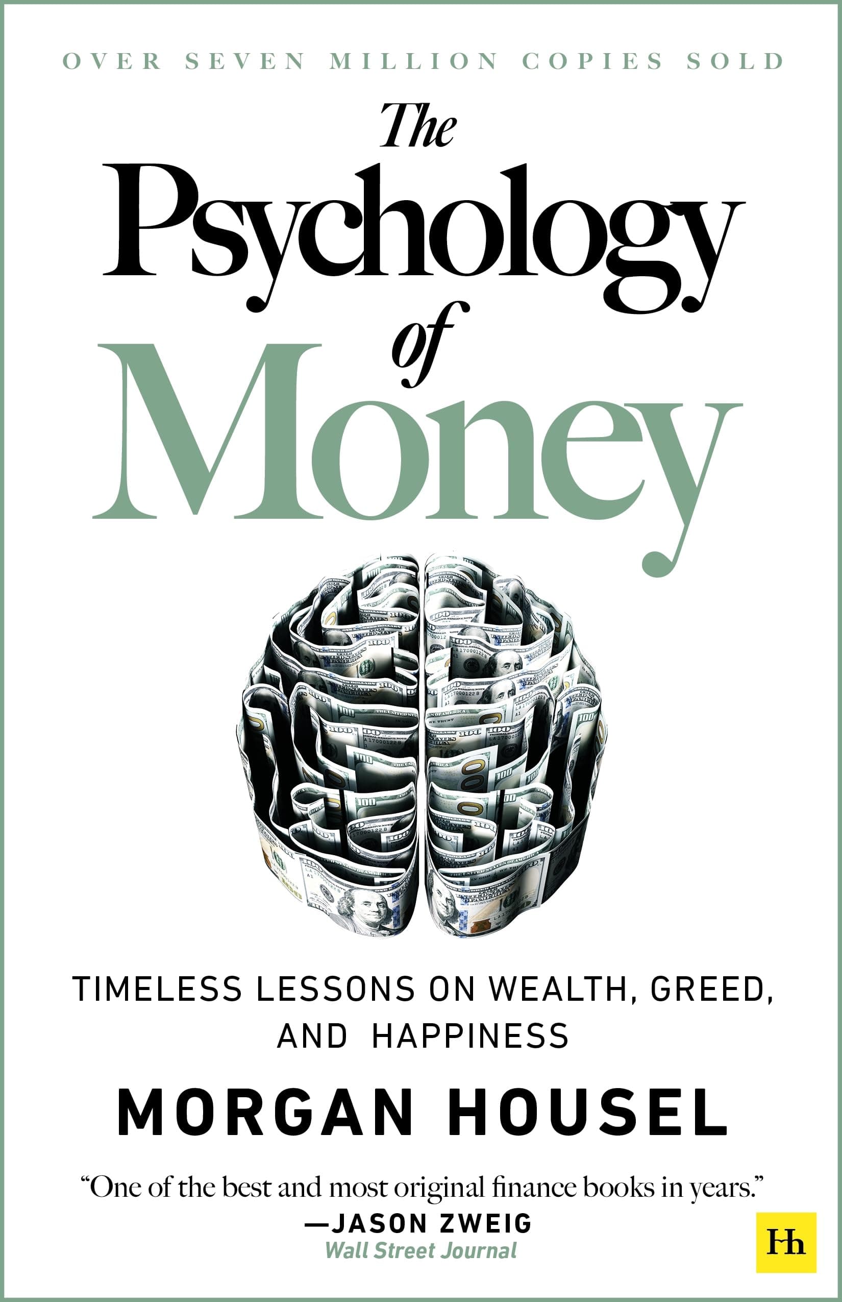 Portada de La psicología del dinero, de Morgan Housel